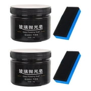 Clearance Now! 120g Glass Polishing Cream Window Windshield Wax Polish Cleaner Paste Glass N4F4